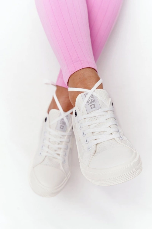 Damskie Trampki BIG STAR HH274017 Białe