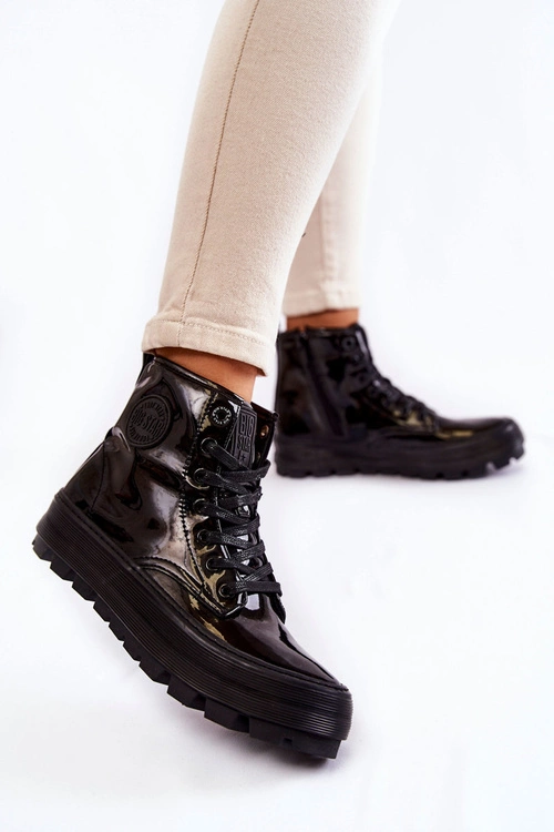 Wysokie Trampki Big Star KK274533 Czarne