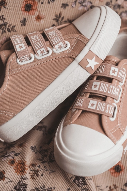 Dziecięce Trampki Wsuwane Big Star LL374008 Różowe