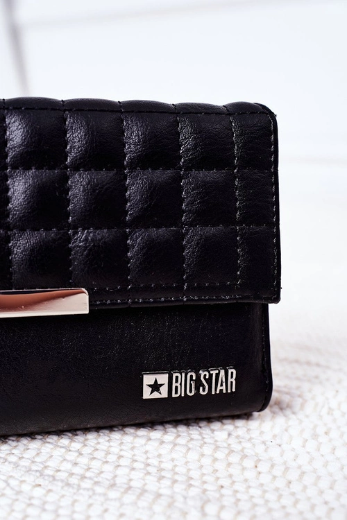 Duży Portfel Z Uchwytem Big Star HH674027 Czarny