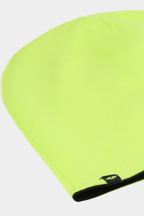 Dwustronna Czapka Dziecięca Beanie 4F 4FJWAW24ACAPU449-45S Zielona