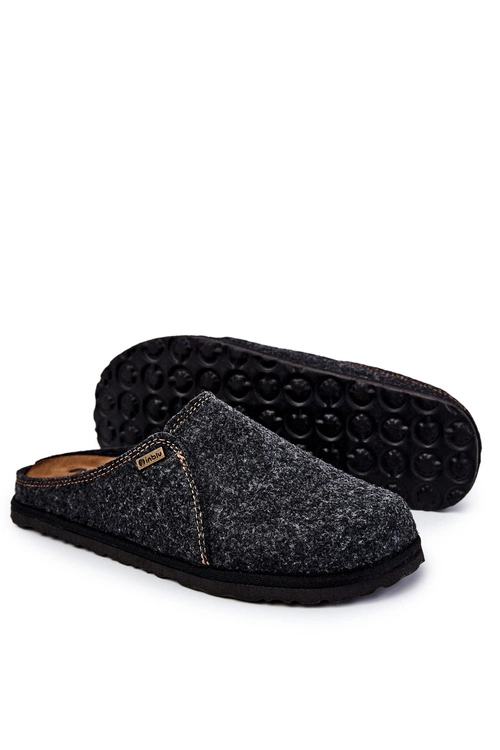 Męskie Profilaktyczne Papcie Klapki Inblu SI000020 Szare