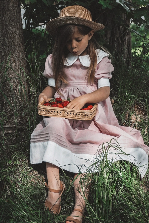 Klasyczne Dziecięce Sandały Brązowe Izzy