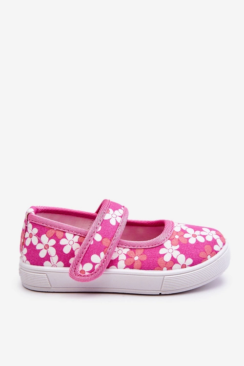 Dziecięce Baleriny W Kwiatuszki Różowe Noah
