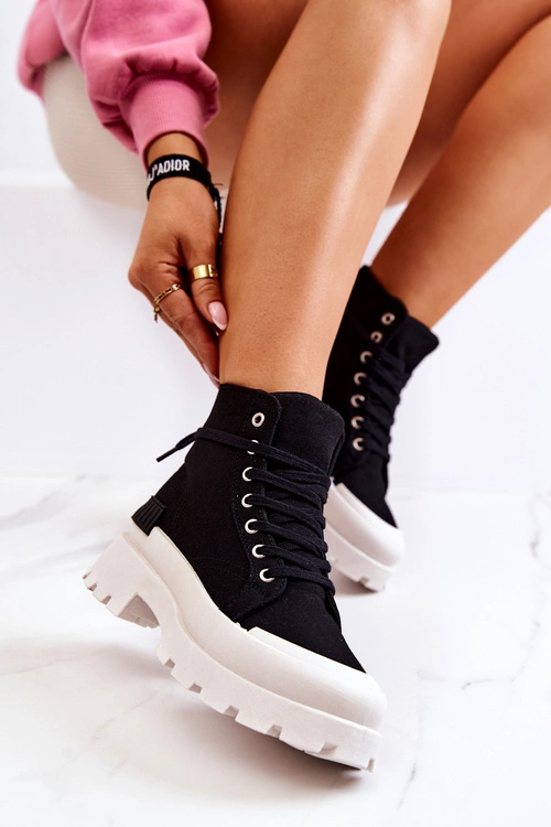 Trapery Wiązane Czarne Faithfull