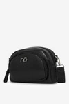 Torebka Skórzana Zwierzęcy Wzór NOBO NBAG-R0150-C020 Czarna