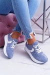 Sportowe Damskie Niebieskie Buty SportFreak