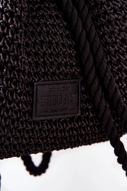 Damski Plecak Worek Big Star JJ574106 Czarny