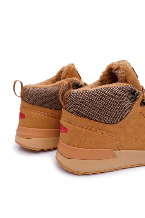 Męskie Buty Trekkingowe Cross Jeans Camel EE1R4114C