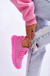 Damskie Wsuwane Buty Sportowe Sneakersy Różowe Rosett
