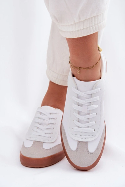 Sneakersy Damskie Big Star TT274421 Białe
