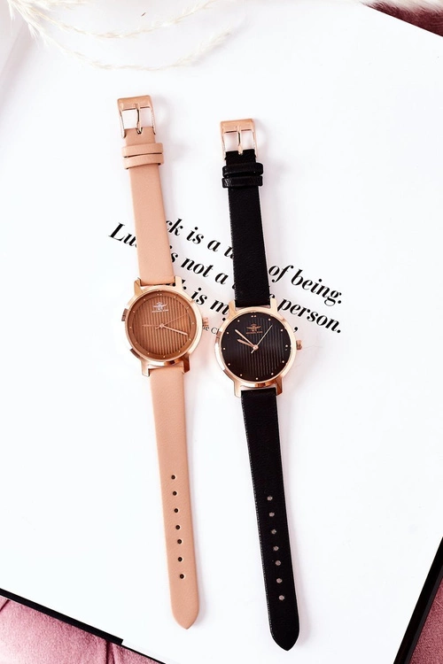 Zegarek Na Skórzanym Pasku Michael John Nude