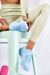 Wsuwane Buty Sportowe Damskie Jasnoniebieskie Dalmiro