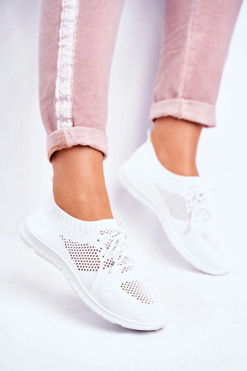 Damskie Sportowe Buty Białe Jenny