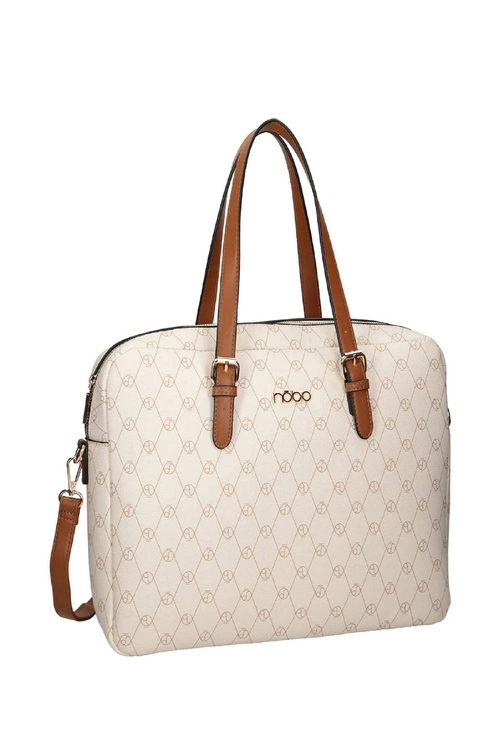 Duża Torebka NOBO M0420-CM00 Jasnobeżowa