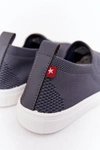 Dziecięce Wsuwane Tenisówki Slip-On Big Star HH374104 Szare