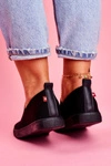 Damskie Tenisówki Slip-on Czarne Big Star FF274A609