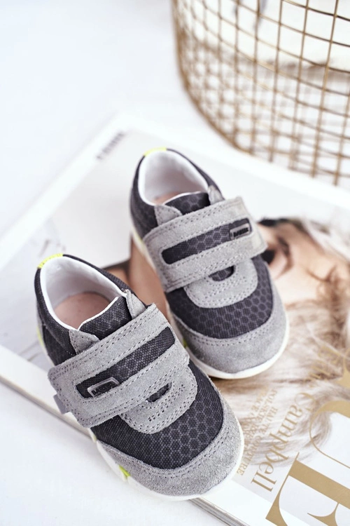 Dziecięce Półbuty Dla Chłopców Szare BARTEK T-71949/SA1