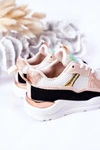 Dziecięce Sportowe Buty Sneakersy Czarno-Różowe Game Time