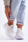 Wsuwane Damskie Buty Sportowe Białe Hold Me!