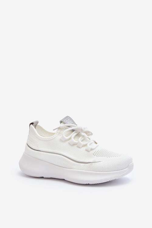 Damskie Buty Sportowe Big Star NN274662 Białe