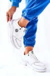 Sportowe Buty Na Platformie Big Star II274314 Białe
