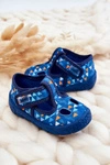Buty Papcie Befado Trójkąty 533P023 Niebieskie