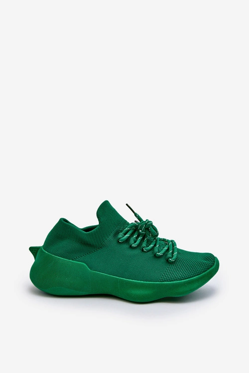 Wsuwane Buty Sportowe Damskie Zielone Juhitha