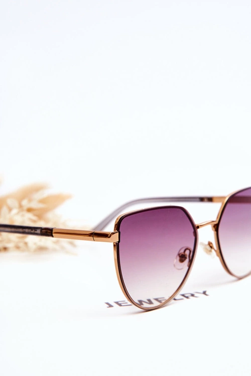 Damskie Okulary Przeciwsłoneczne Prius V507 Szaro-Brązowe