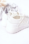 Dziecięce Sportowe Buty Sneakersy Big Star HH374215 Białe