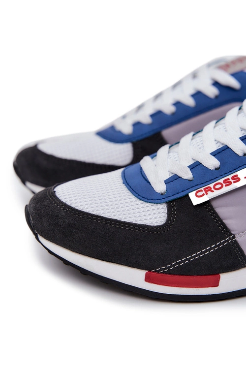 Obuwie Sportowe Męskie Cross Jeans JJ1R4010C Szare