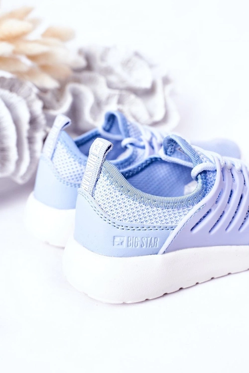 Dziecięce Sportowe Buty Sneakersy Big Star HH374214 Jasnoniebieskie