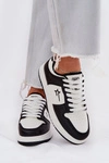 Sneakersy Damskie Big Star RR274A240 HI-POLY SYSTEM Biało-Czarne