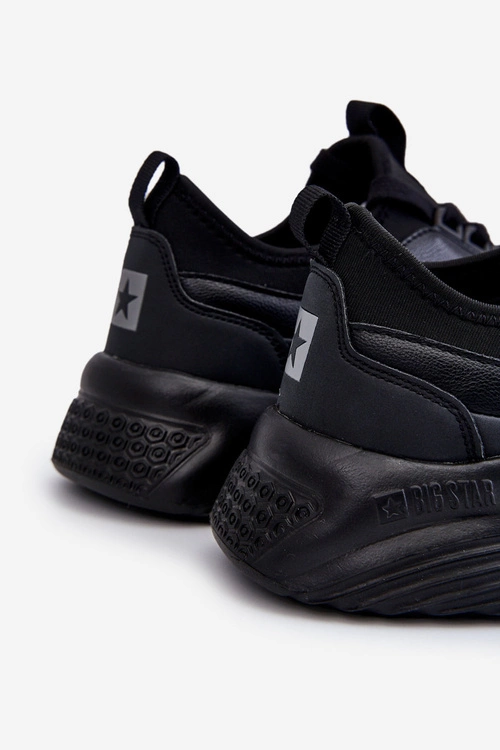 Męskie Sneakersy Memory Foam System Big Star LL174149 Czarne