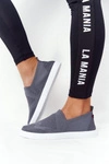 Damskie Tenisówki Slip-on Big Star FF274A607 Szare