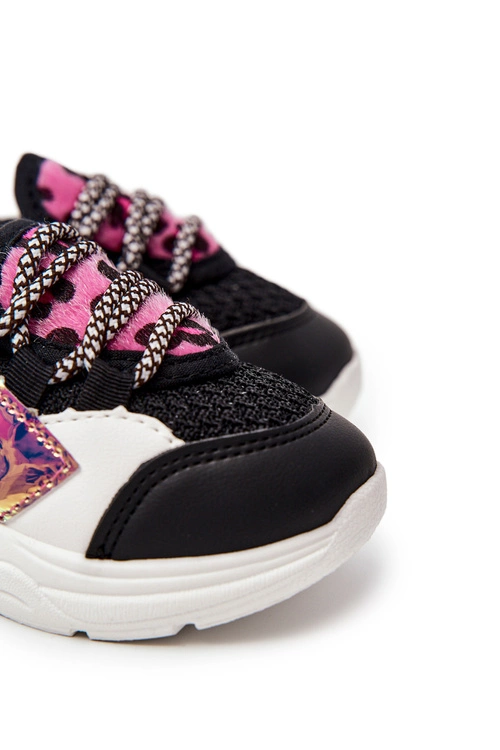 Dziecięce Sportowe Buty Czarne Velma