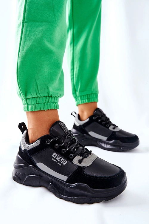 Sportowe Buty Sneakersy Big Star II274285 Czarne