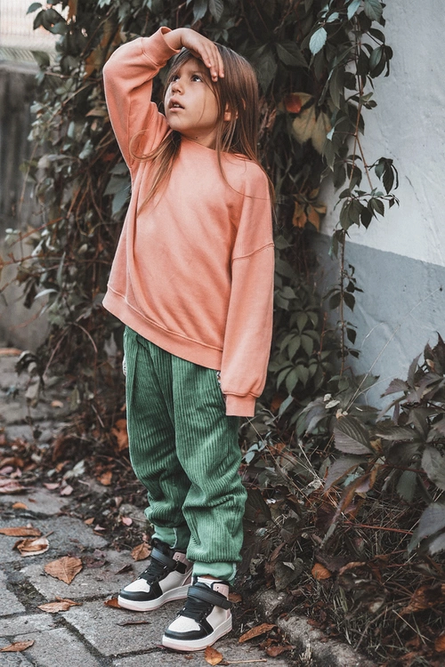 Wysokie Dziecięce Buty Sportowe Biało-Różowe Teredite