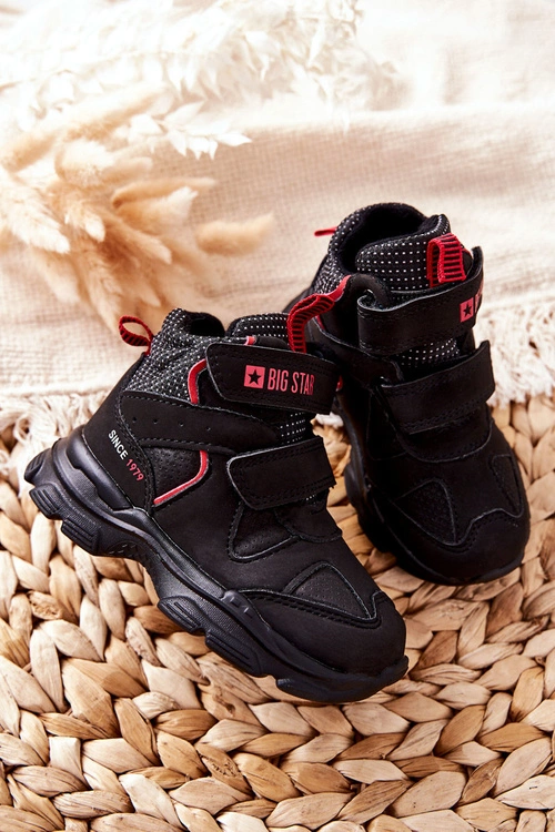 Dziecięce Buty Trekkingowe Big Star II374097 Czarne