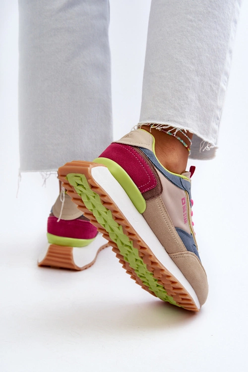 Sneakersy Damskie Memory Foam System Big Star NN274692 Multikolor