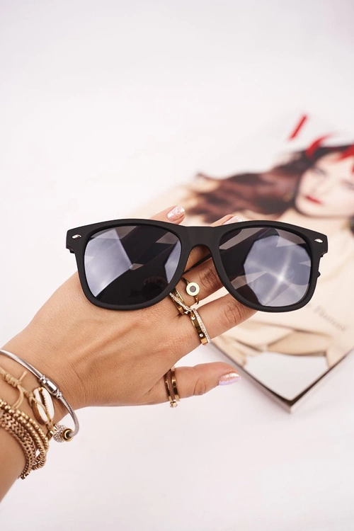 Okulary Przeciwsłoneczne Czarny Mat Unisex 