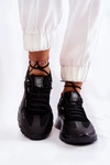 Damskie Buty Sportowe Big Star KK274056 Czarne