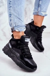 Damskie Sportowe Buty Sneakersy Big Star GG274644 Czarne