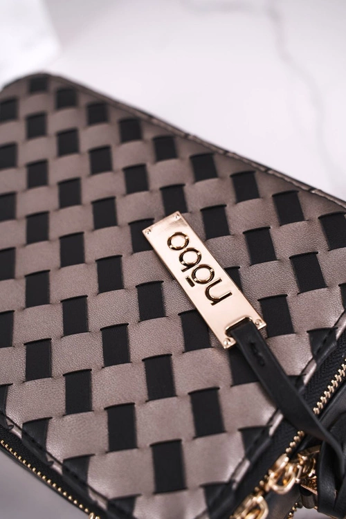 Torebka Damska Listonoszka NOBO NBAG-J2610-CM20 Czarna Złota