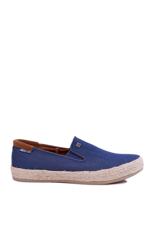 Trampki Męskie Espadryle Big Star Granatowe DD174246