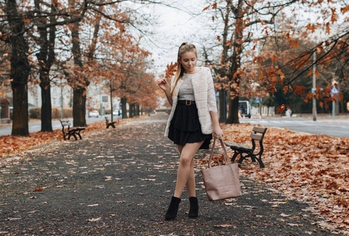 Botki Damskie Ciepłe Eko Zamsz Czarne So Good