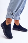 Damskie Wsuwane Buty Sportowe Granatowe Claris
