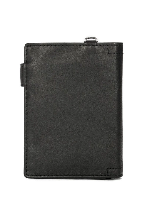 Portfel Męski Ze Skóry Naturalnej Big Star KK675003 Czarny