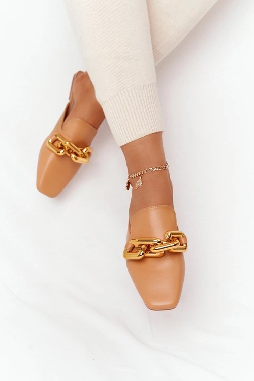 Klapki Z Cholewką I Łańcuchem Camel Call On Me