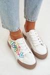 Trampki Tenisówki Damskie W Serca Białe Fonirea